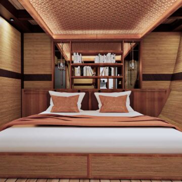 Deluxe Cabin Wooden boat Indonesia