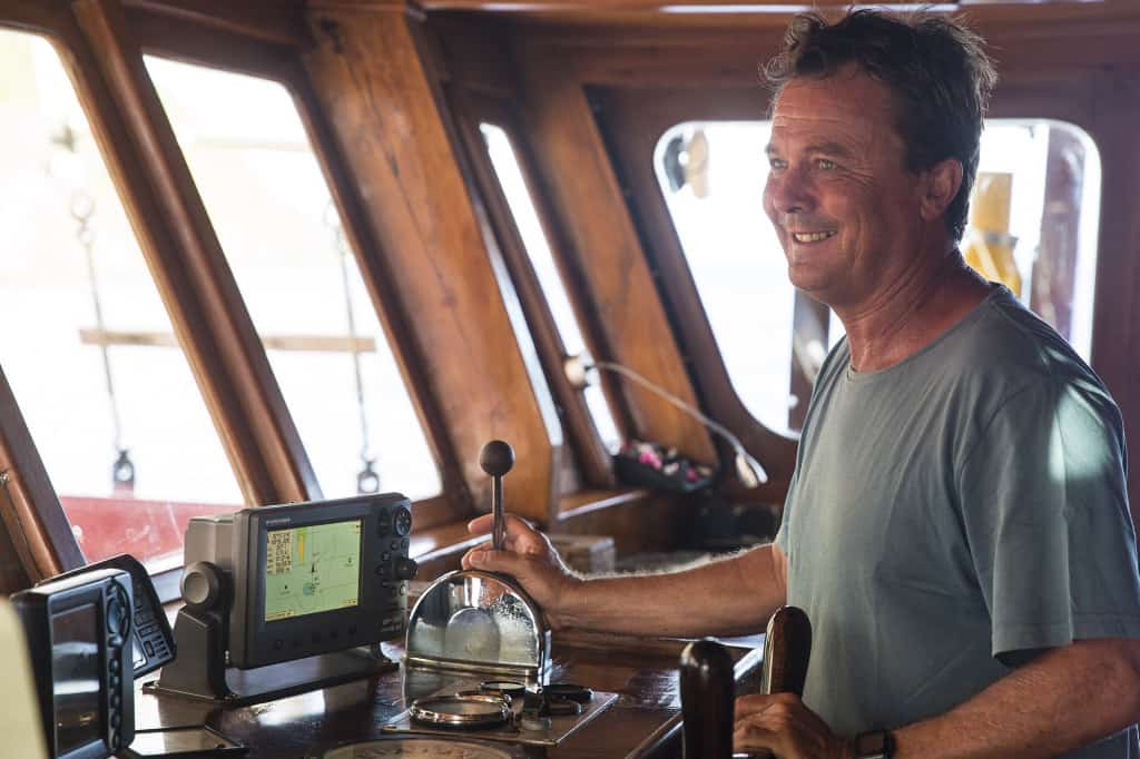Mark Heighes Seven Seas liveaboard Indonesia