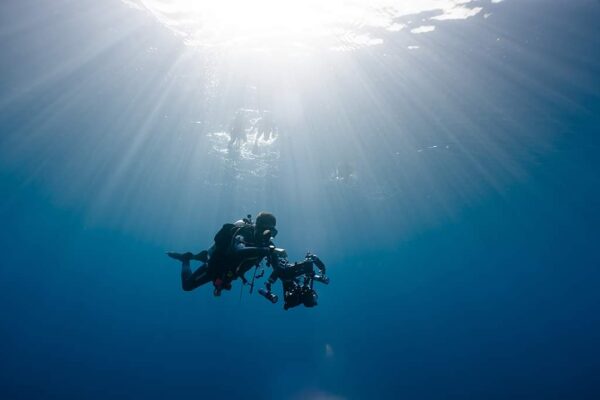 diver photographer indonesian liveaboard